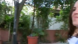 Big booty bitches banged in the backyard