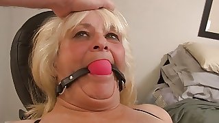 Poor Anal Granny Gets Used Again