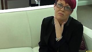 Redhead mature slut doggystyled..