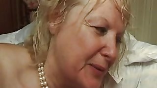 FRENCH MATURE n5 blonde bbw anal mom..