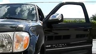 hot brunette slut getting fucked with a..