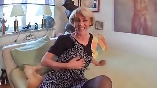 Saggy Granny Gets A Good Fucking !